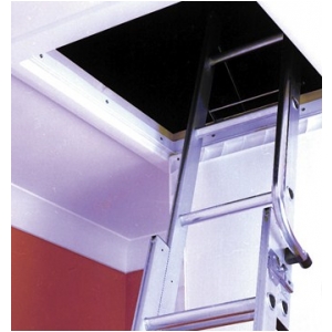 Stepaloft Hinged Loft Access Door (Clear Opening Size 526 x 626mm)-Low U Value
