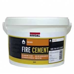 Fire Cement 1500 Degrees 1.5Kg Tub Grey
