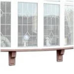 Bow Canopy Base Brown (Collection Only)
